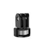 FEICHAO 1/4 to 3-Card Slot Adapter Conversion Screw for Action Camera Accessories (Type A,Black) view 1