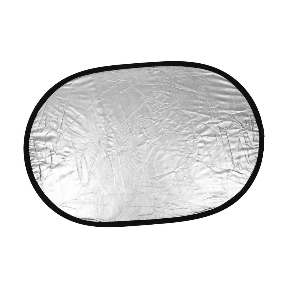 ARTIBETTER Photography Reflector Oval Dual-Sided Light Diffuser for Studio Outdoor Use for Food Still Life and Photography