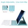 AMZCASE for iPad Air 13 inch Case with Keyboard(M2/M3), Folio Magnetic Detachable Stand Cover for iPad air13 inch 2024/2025, Pro 12.9 inch 6th/5thGen, Pen Holder for 12.9 case with keyboard, Lake Blue view 4