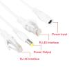 Watertight PoE Splitter Adapter, Camera Poe Rj45 Cable Power Over Ethernet Adapter Injector Splitter Dc 12 V, Cable Power Over Ethernet Adapter Injector Splitter view 3
