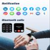 GRV Smart Watches for Women Men (Answer/Make Calls), 1.8" Smartwatch for iOS/Android Phones Fitness Tracker with 100+ Sports Modes Heart Rate/Sleep Monitor Pedometer IP68 Waterproof (Milky White) view 2
