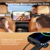 nediea Headrest Tablet Holder, Car Headrest Tablet Stand, Extension Arm Car Back Seat Mount Tablet Holder for Kids, Compitible with 4.7-12.9" Tablet iPad Pro, Air, Mini, Galaxy, Fire view 3