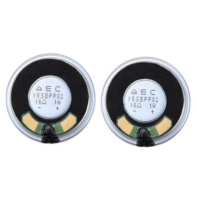 Baglaum 2X 36mm 16 Ohm 1W Aluminum Housing Internal Magnet Speaker