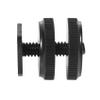 Baglaum 1/4 Inch-20 Hot Shoe Mount Adapter Tripod Screw to Flash Hot Shoe for DSLR Camera Rig(4 Packs) view 2