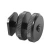 Baglaum 1/4 Inch-20 Hot Shoe Mount Adapter Tripod Screw to Flash Hot Shoe for DSLR Camera Rig(4 Packs) view 3
