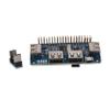 Baglaum 2X 4 Ports USB HUB HAT for 3/2 / Zero W Extension Board USB to UART for Serial Debugging view 3