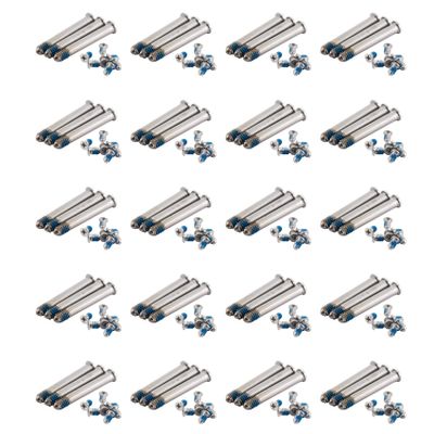 Baglaum 20X for Pro 13Inch 15Inch 17Inch Back Cover Screw for A1278 A1286 A1297 Repair Parts Silver Color