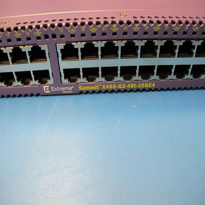 Extreme Networks Summit X460-G2-48T-10GE4 Ethernet Switch 48 x 10/100/1000 + 4x SFP+ 16702 W/ Dual PS (Renewed)