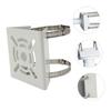 DOITOOL Pole Mount Camera Bracket Security CCTV Camera Mount for Outdoor Universal Utility Pole Bracket view 3