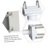 DOITOOL Pole Mount Camera Bracket Security CCTV Camera Mount for Outdoor Universal Utility Pole Bracket view 4