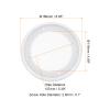 uxcell 2pcs 5" Grill Mesh Decorative Circle Woofer Guard Protector Cover Parts White view 2