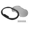 uxcell 2pcs 6" x 9" Speaker Grill Mesh Decorative Oval Woofer Guard Protector Cover Parts Black view 4