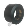 MINZIHAO Telescope Eyepiece Adapter Ring, Professional Metal 2-inch to 1.25-inch Telescope Eyepiece mounting Lens Adapter Ring, Black view 1