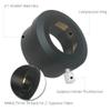 MINZIHAO Telescope Eyepiece Adapter Ring, Professional Metal 2-inch to 1.25-inch Telescope Eyepiece mounting Lens Adapter Ring, Black view 2