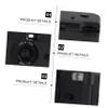 DOITOOL Pcs Mm Film Camera Reusable Camera Built-in Flash Simple Design Great for Low Light Photos view 2