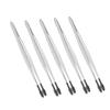 FRCOLOR 15pcs Crafting Tweezers Flat Tweezers for Stamp Collecting Jewelry Decal and Eyelash Applicator view 2