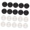 DOITOOL 20pcs Data Cable Clamp Fixing Device Cable Covers for Wires White Appliance Cord Wrap view 1
