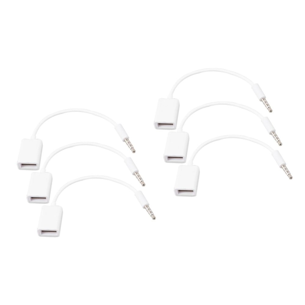DOITOOL Sets Vehicle Audio System Mp Transfer Cable to Car Aux Cable for Cd Player Pcs