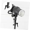 ARTIBETTER Flash Bracket Umbrella Clamp Flash Stand Adapter Metal Flash Lamp Holder 1/4'' Umbrella Flash Mount view 4