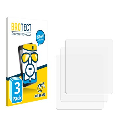 brotect Glass Screen Protector Film for Hoestr Body Camera (3 Pack) - Glass-Foil 9H Protection [Scratch Resistant, High Clarity]