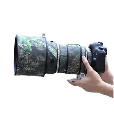 CHASING BIRDS Lens Camouflage Waterproof Coat for Canon EF 300mm F2.8 L is USM Rainproof Lens Protective Cover (Green Leaf Camouflage)