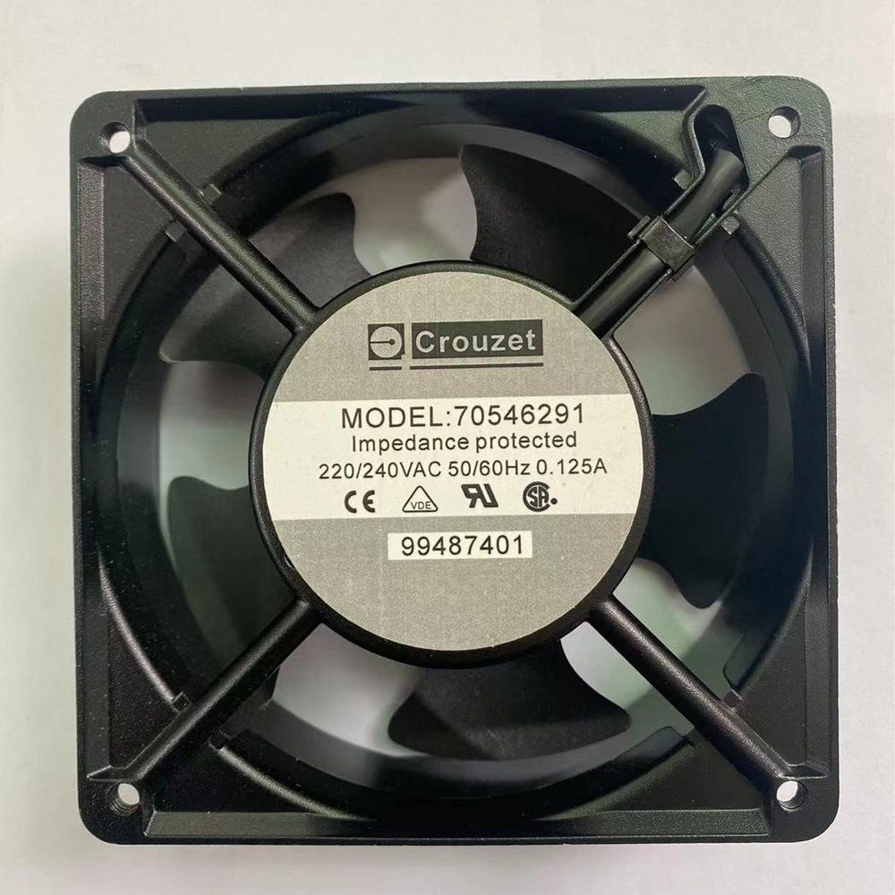 70546291 Crouzet AC Fan ELOMILE 70546291 AC220V 0.125A 12038 Cooling Fan