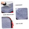 ARTIBETTER Digital Packing Bag for Cables Water-Resistant Electronic Accessory Pouch Compact USB Cable Organizer for Travel and Home Use Sleek Grey- view 4
