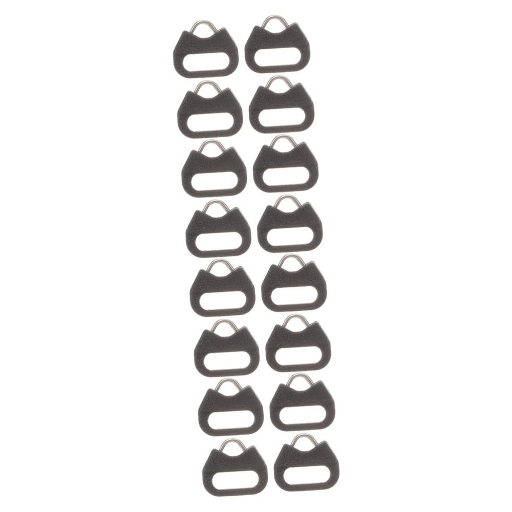 8 Sets Triangle Ring Fastener Lanyard key Keychain Hooks Strap Ring Hook Shoulder Strap Camera, As Shownx4pcs, 1.4x1.3cmx4pcs