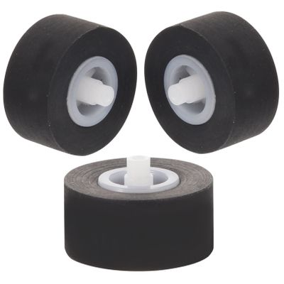 Homoyoyo 3pcs Rubber Pinch Roller Bearing Wheel for Audio Recorders Durable Drive Pulley for Tape and Video Playback Sturdy Replacement Parts for Recorder Repair