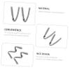 PartyKindom 2pcs Fixing Hard Hat Straps for Construction Workers Professional Safety Hat Bands Replaceable Chin Straps view 2