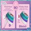 eKids Gabbys Dollhouse Wireless Headphones for Kids, Bluetooth Headphones with Microphone Includes Aux Cord view 4