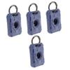 DOITOOL 4pcs Case for Keychain Keychains Carabiner TPU Protective Cover Tracer Accessory Compact and Safe view 1