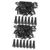 DOITOOL Pcs Cable Clips Earphone Fixing Clip Headset Cord Organizer Wire Clamp for Earphone Compact and Easy to Use view 1
