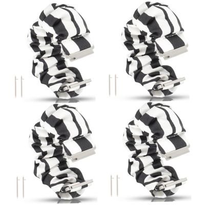 2pcs Watch Strap Bracelets Watches Belt Watch Accessories Watchband Hair Ring Elasticity, 14.5x2.5cmx4pcs, Polyester and elastic band, no gemstone