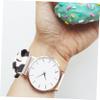 2pcs Watch Strap Bracelets Watches Belt Watch Accessories Watchband Hair Ring Elasticity, 14.5x2.5cmx4pcs, Polyester and elastic band, no gemstone view 3