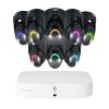 Lorex Fusion 4K 16 Camera Capable (8 Wired and 8 Wi-Fi) 2TB PoE NVR System w/ 8 Dome IP Cameras - Smart Security Lighting & Smart Motion Detection, Active Deterrence, Color Night Vision, IP67 (Black) view 1