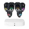 Lorex Fusion 4K 16 Camera Capable (8 Wired and 8 Wi-Fi) 2TB PoE NVR System w/ 6 Dome IP Cameras - Smart Security Lighting & Smart Motion Detection, Active Deterrence, Color Night Vision, IP67 (Black) view 1