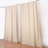 10 ft x 10 ft Nude Polyester Photography Backdrop Drapes Curtains Panels - Wedding Decorations Home Party Reception Supplies view 2