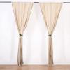 10 ft x 10 ft Nude Polyester Photography Backdrop Drapes Curtains Panels - Wedding Decorations Home Party Reception Supplies view 3