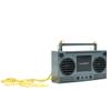 Bumpboxx MicroBoom Wearable Bluetooth Speaker, Gunmetal Grey, 24" Chain view 4