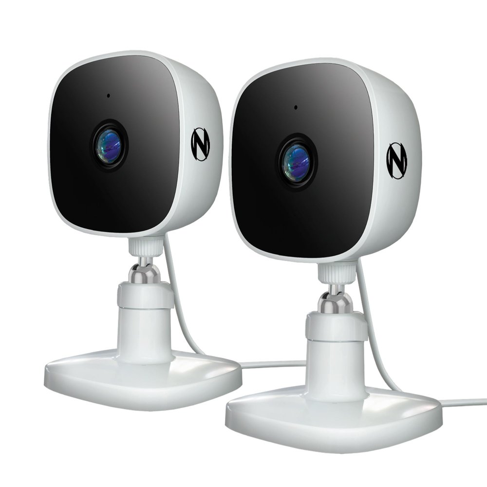Night Owl Indoor Plug-in Wireless 1080p Deterrence Cameras with 2-Way Audio (2-Pack)