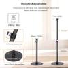 Koolehaoda Monopod Stand for Desk, 16"-28" Adjustable Carbon Fiber Extension Rod with Heavy Base, Table Mount Stand for DSLR Camera, Light, Webcam, Live Streaming, Vlogging view 3
