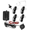 KACEPAR Car Parking Reversing Radars System with 4 Parking Sensors White, Universal Cars Parking Assistance Reversing Radar, Reverse Backup Parking Sensor Radar System Reversing Assistance Kit view 1