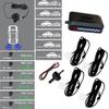 KACEPAR Car Parking Reversing Radars System with 4 Parking Sensors White, Universal Cars Parking Assistance Reversing Radar, Reverse Backup Parking Sensor Radar System Reversing Assistance Kit view 4