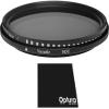 82MM NDX Variable Neutral Density Filter for Tamron SP 24-70mm f/2.8 Di VC USD G2 Lens + OPTURA Microfiber Cleaning Cloth view 1