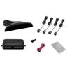 KACEPAR 12V Cars Reverse Backup Radar System with LED Display Parking Sensors Black, Alarm Buzzer Reminder for Safe Driving, Cars Parking Assistance Reversing Radar with 4 Sensors view 1