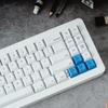 Apos WhiteFox Eclipse Wireless Mechanical Keyboard,Two-Mode USB-C/Bluetooth,Aluminum High/Low Profile,Hot Swappable Custom Keyboard, Pre-lubed Linear Switches,RGB Backlit Computer Keyboards for Mac/PC view 3