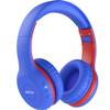 EarFun K2 Kids Bluetooth Headphones, Kids Headphones with Volume Limited, 40H Playtime, Built-in Mic, Stereo Sound, Foldable Over-Ear Headphone for School/Travel/iPad/Tablet, Blue view 1