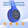 EarFun K2 Kids Bluetooth Headphones, Kids Headphones with Volume Limited, 40H Playtime, Built-in Mic, Stereo Sound, Foldable Over-Ear Headphone for School/Travel/iPad/Tablet, Blue view 4