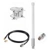 Lora 915mhz Antenna 5.8dbi Long Range Antenna with 10ft Cable for Helium Hotspot Nebra Bobcat 300 SenseCAP M1 Hotspot Finestra HNT Miner& Meshtastic LORA32 915MHz ESP32 LoRa OLED Board view 1